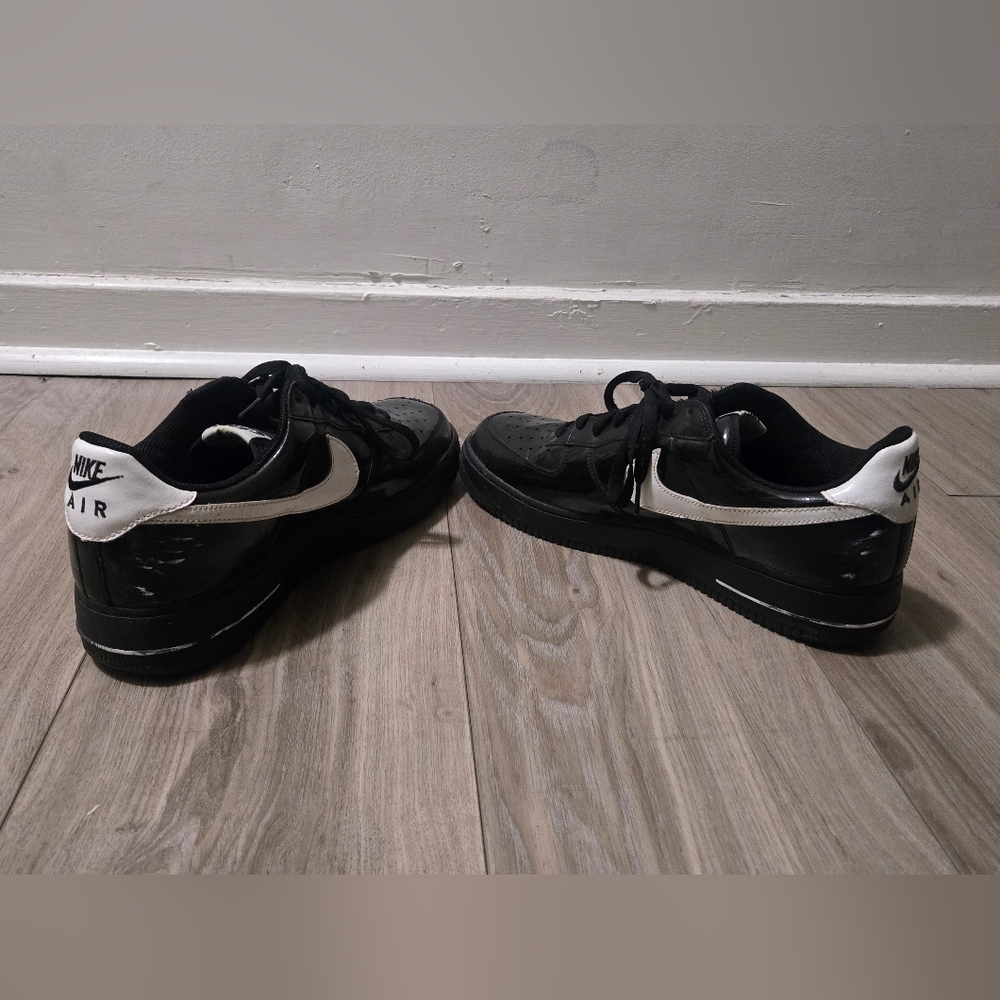 Nike Air Force Low 1 Black & White - Picture 6 of 9